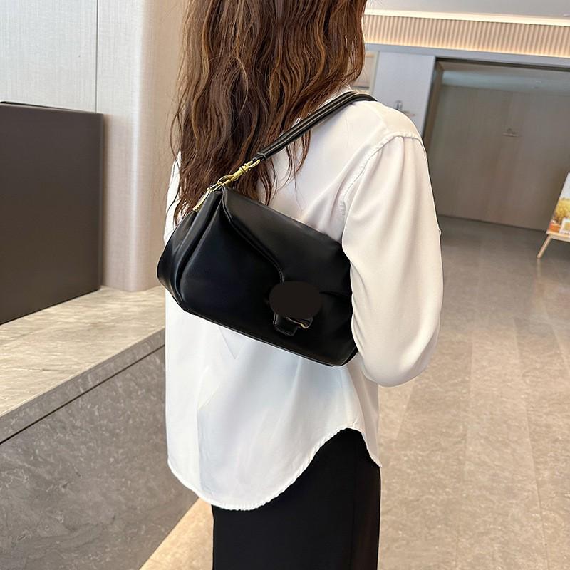 2025 Kbelíková taška v barvě bonbónů: Módní dámská kabelka přes rameno nebo crossbody