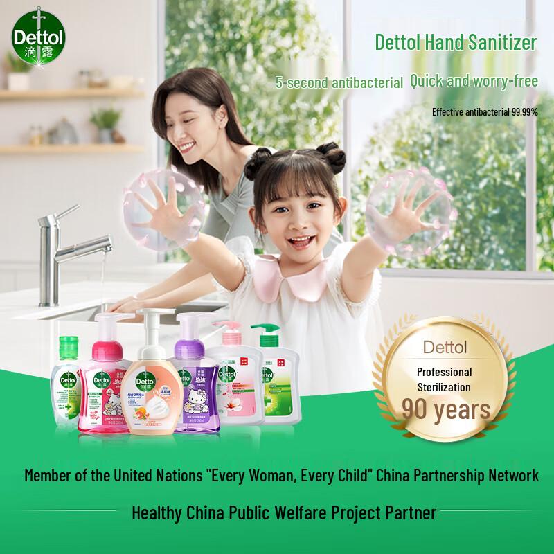 Dettol Kids Antibacterial Foaming Hand Wash Refill Set
