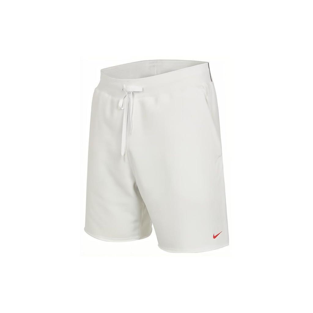 Nike Df Fleece Shorts With Drawstring Men Shorts White DX0893-121
