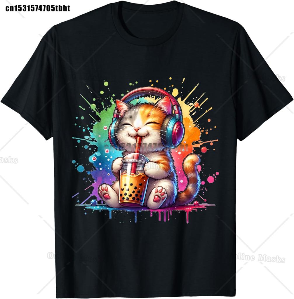 Kawaii Corgi Dog Shiba Inu Drinking Bubble Tea Boba TShirt Kawaii Drinks Outfit Japanese Shirt Harajuk Tees Anime Lover Tee
