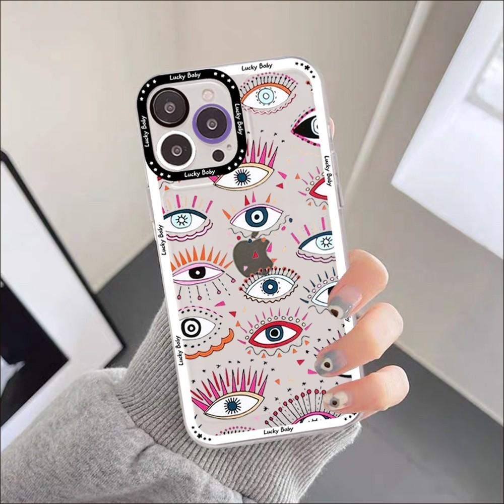 

Забавный турецкий чехол для телефона Lucky Blue Evil Eye для iPhone 11 12 13 mini pro XS MAX 8 7 6 6S Plus X 5S SE 2020 XR, прозрачный чехол iphone 14promax