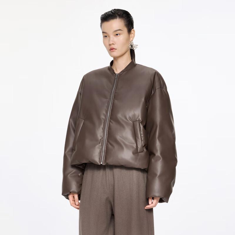 JNBY 2024 Winter Stand Collar Loose-Fit Down Jacket