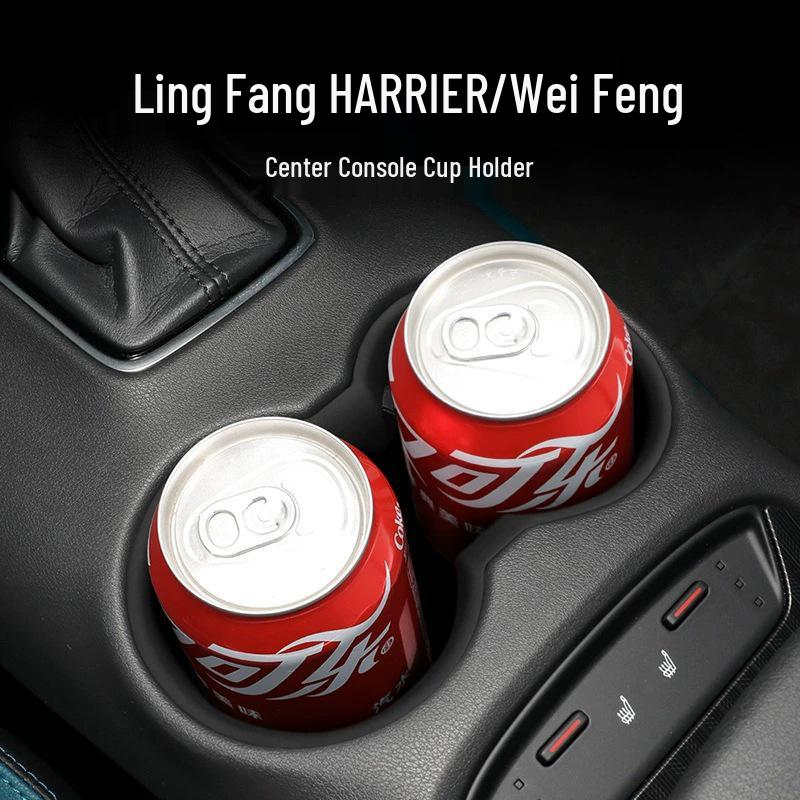 Anti-Slip Shock-Absorbing Cup Holder for 22-23 Highlander, Harrier, Venza Silicone