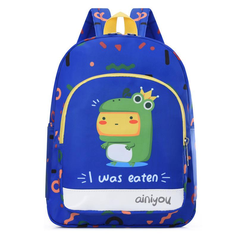 

Oxford Fabric Childrens Backpack With Cute Cartoon Design For School Use королівський синій колір