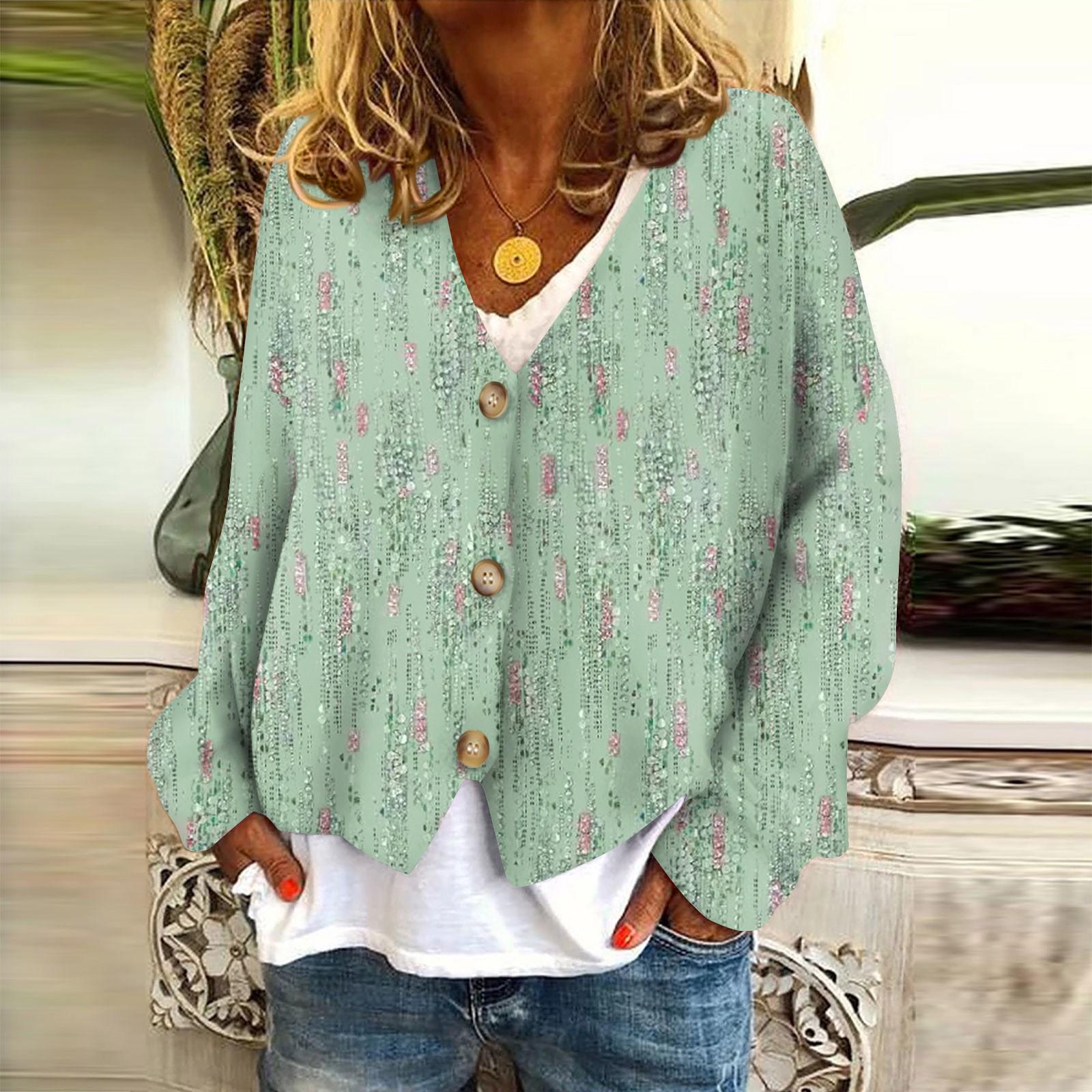 

Женская куртка, модная, повседневная, с рождественским принтом, с длинным рукавом, пальто XL