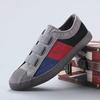 Summer New Men's Shoes One Pedal Elastic Belt Lazy Shoes Korean Fashion Comfortable Flat Shoes.