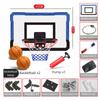 With Electronic Scoreboard Indoor Play Basketball Goal Kids Basketball Training Toys  Home Use