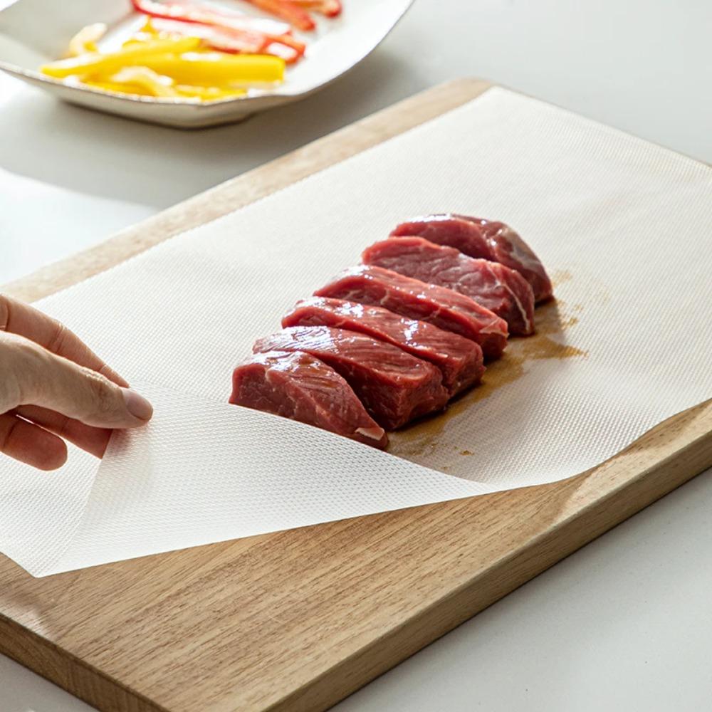 1 Roll Non-Slip Disposable Chopping Board Transparent Chopping Sheets Complementary Food