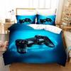 Cartone Animato Gioco Carino Aphmau con Ali Set Letto Ragazzi Ragazze Misura Singola Queen King Copripiumino Federa Letto ragazzi Adulti