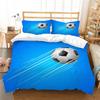 3D Bedding Set Comforter Duvet Cover Charming Football Printing Bed Quilt Cover Pillowcase Microfiber Home Textiles