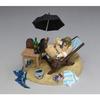 Fine Mold Studio Ghibli Vignette Collection No.1 Porco Rosso's Hideout - Non-Scale Plastic Model GV1 - Molded Color