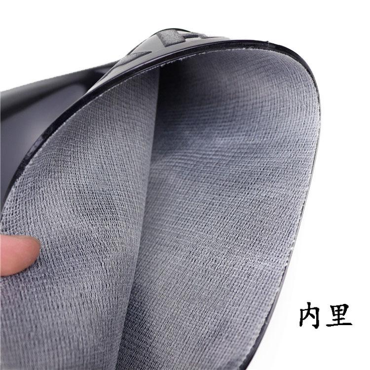 Medium and high tube rain shoes Construction site Industrial and mining work Labor insurance Wear-resistant water shoes Cow tendon sole rain boots