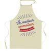 Kitchen Apron - Planetee - French Printing - Sturdy Cotton - Humorous Pattern