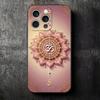 Mandala Chakra Insist Yoga Soft Phone Case for iPhone 16 16E 17 Air 15 Pro Max 14 Plus 13 Mini 11 12 7 Black Cover Back Shell