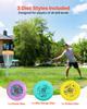 Disc Golf Set, 3er Pack Disc Golf Starter Set, Flugscheiben für Anfänger für Ganzkörper-Krafttraining, mit Putter, Mid-Range, Driver, PDGA-zugelassen,