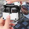 For Samsung Galaxy Buds3 Pro/Buds3 Case TPU+PC Earphone Cover with Front Lock Carabiner Clip