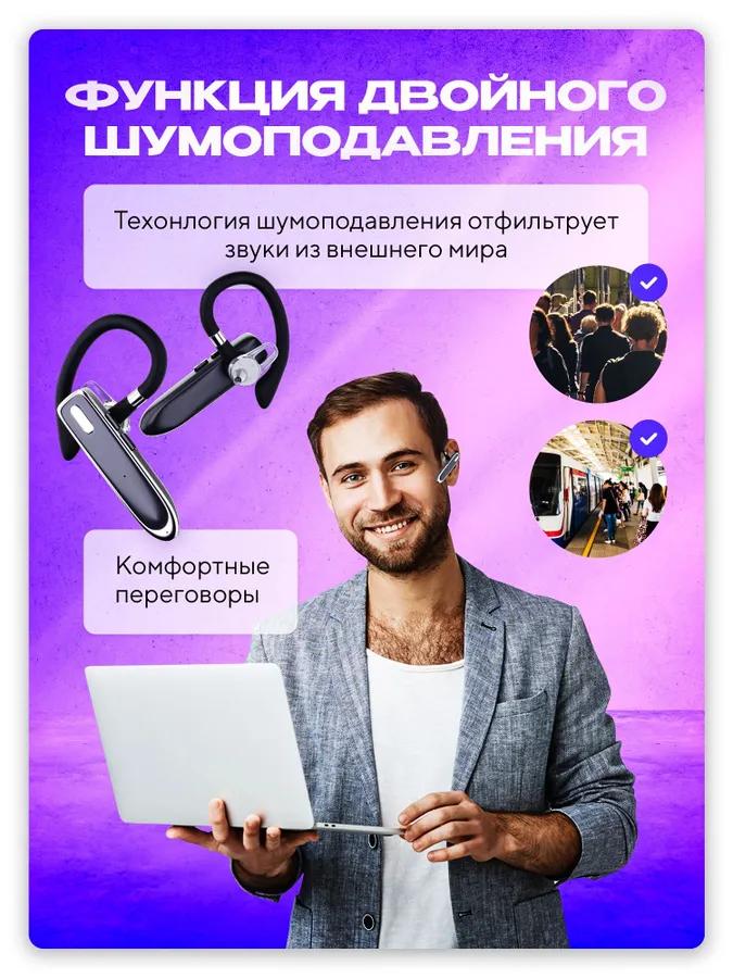Xiaomi wireless headphones with a microphone, gray