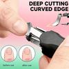 Xiaomi 7Pcs Professional Pedicure Tool Set Stainless Steel Ingrown Toenail Clipper Cuticle Pusher Foot File Nail Nipper Pedicure Tool