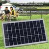 25W Solar Panel High Conversion Efficiency Waterproof Sturdy  Portable For Cars Ships Aircraft Solar Panel