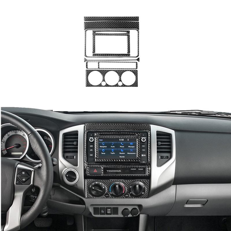 For Toyota Tacoma 2012 2013 2014 2015 Styling Accessories Car Interior Decoration Carbon Fiber Protective