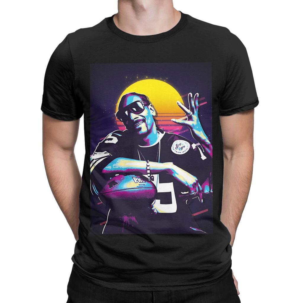 Snoop Dogg Retro Kunst Neuheit 100% Baumwolle T-Shirt snoop dogg Oberteile T-Shirts Für Unisex