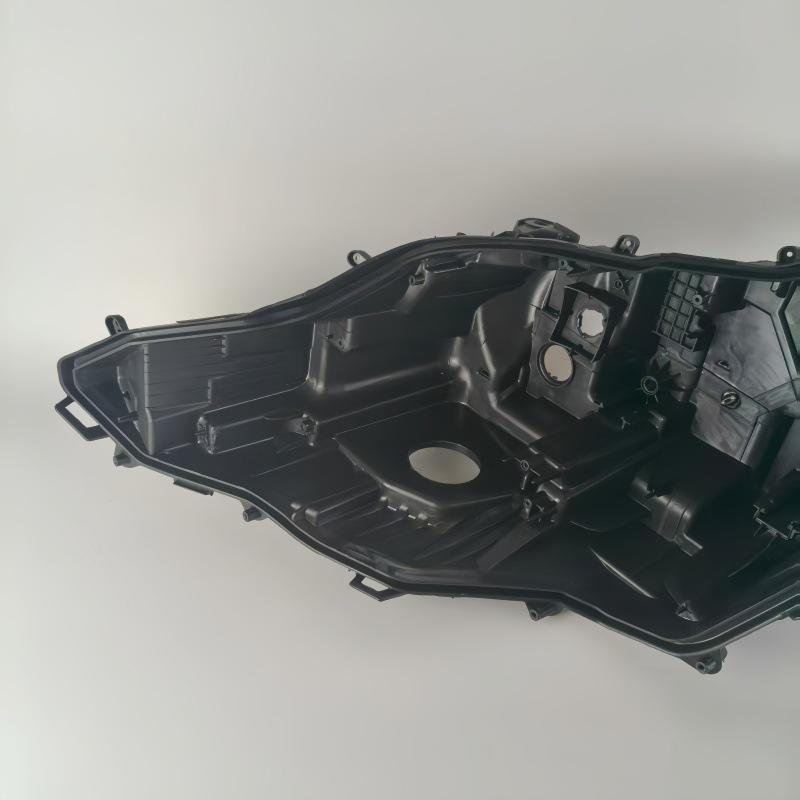 Compatible Headlight Shell for Lexus RX 2020-2021: Black Base Plastic Front and Rear Housing