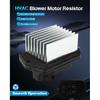 ECCPP AC Blower Motor Resistor Fit for 2005-2012 for Acura RL/2009-2014 for Acura TL/2010-2013 for ZDX/2011-2017 for Honda Odyssey/2006-2014 for
