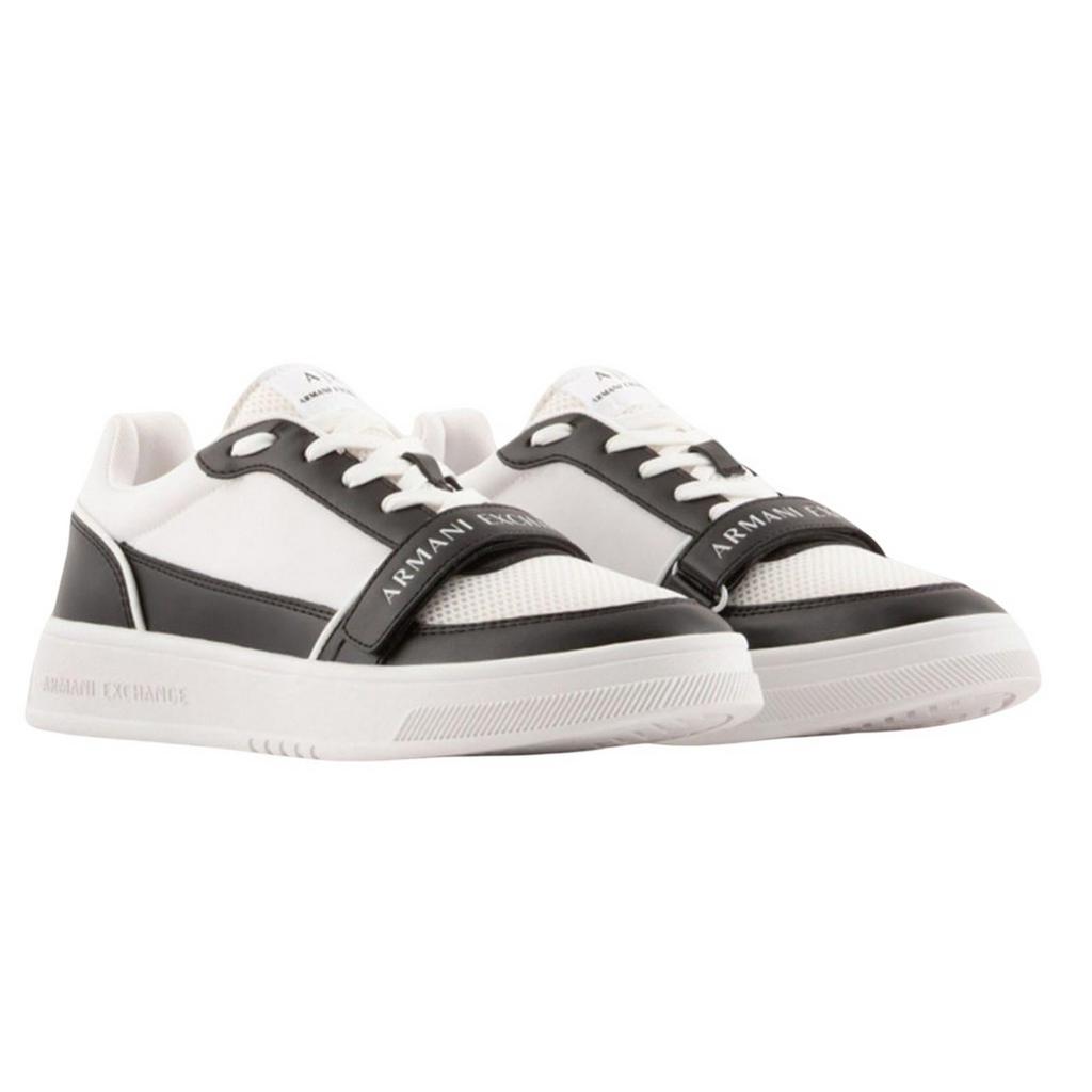 Armani Exchange Mens Suede Trainers