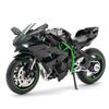 Chuanqi H2R Motorcycle Simulation Model with Base - Decorative Toy