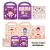 Children's Handheld Jelly Sticker Book: Quiet Early Learning Toy for Ages 2-3