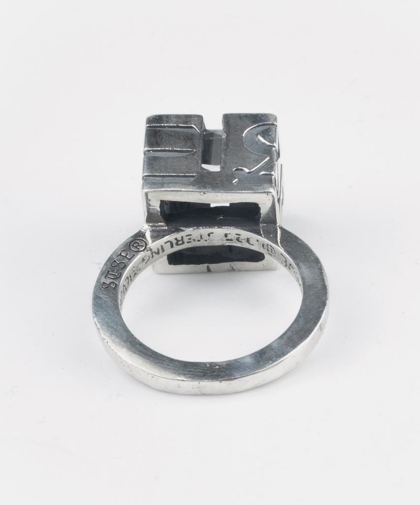 Sheen666 Bonus Series Square Silver Ring (Type A)