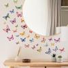 Painted Butterfly Wall Sticker for Bedroom, Living Room, Kitchen Decoration – Self-Adhesive & Aesthetic Home Decor