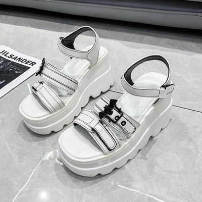 New Summer Women's Sandals Thick Sole Fashion Open Toe Wedge Shoes Women Sandals Casual Beach Women Shoes Women Platform Shoes