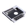 12.7mm Aluminum SATA HDD SSD Enclosure Hard Disk Drive Bay Caddy Optical DVD Adapter for Laptop