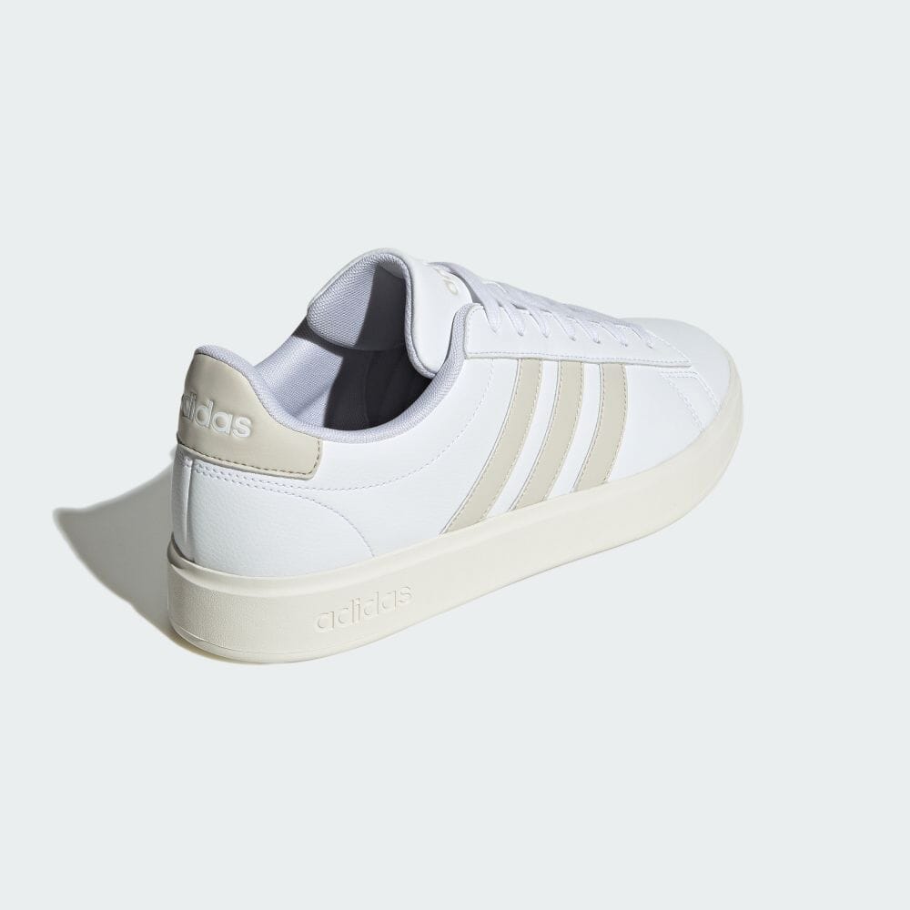 Adidas GRANDCOURT CLOUDFOAM COMFORT Calzature Sneakers Bianche  Abbigliamento Sportivo Unisex Grand Court ID2949 Calzature  Bianco/Allumina/Bianco