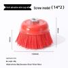 Bowl-shaped M14 Nylon Abrasive Wire Brush with 5/8-11 Nut - DuPont Grinding Wheel.