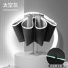 New 10-bone Vinyl Sunscreen Automatic Double Keel Ring Buckle Handle Three-fold Umbrella Fixed Umbrella