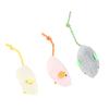 Plush Mouse Toy Simulation Interactive Cat Mouse Toy for Indoor Cats and Kittens
