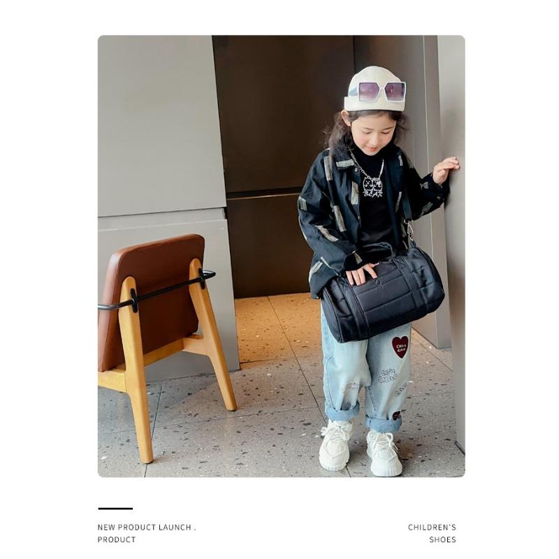 Girls' Sports Shoes Spring New Breathable Children's Daddy Shoes Soft Soles Students Running Shoes Students Small White Shoes