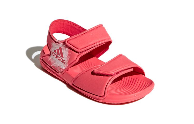 adidas Altaswim I Slip Resistant And Breathable Slip Resistant And Breathable Low Top Toddler Shoes Rose Red BA7868