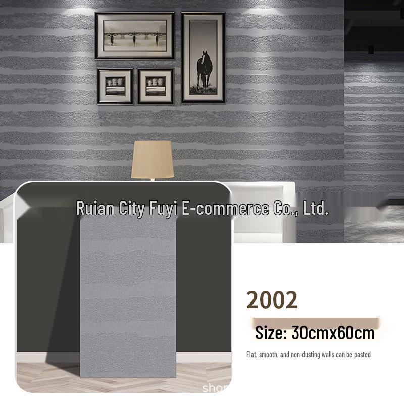 Waterproof 3D Travertine-Style Flexible Wall Panel Wallpaper