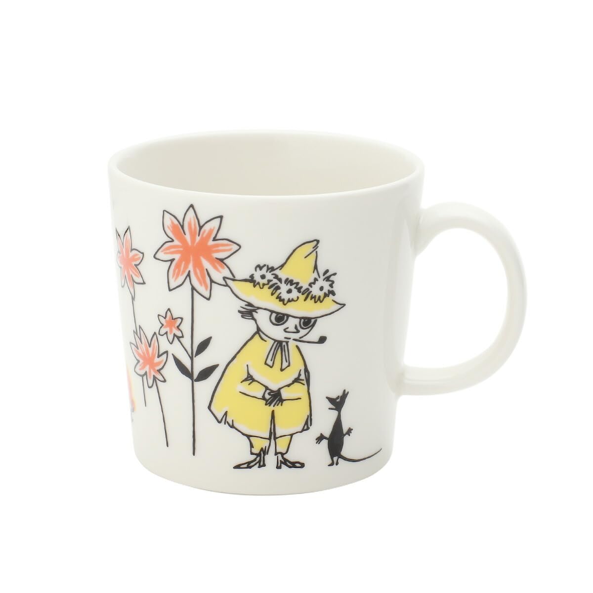 

Arabia Moomin ABC Mug, 300ml, featuring Snufkin [Parallel Import]