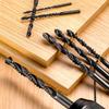 7PCS HSS Twist Drill Bits Set Drill Bit 3-10mm Serrated Grooving Spiral Jagged Saw Drill Bit Composite Drill Bits