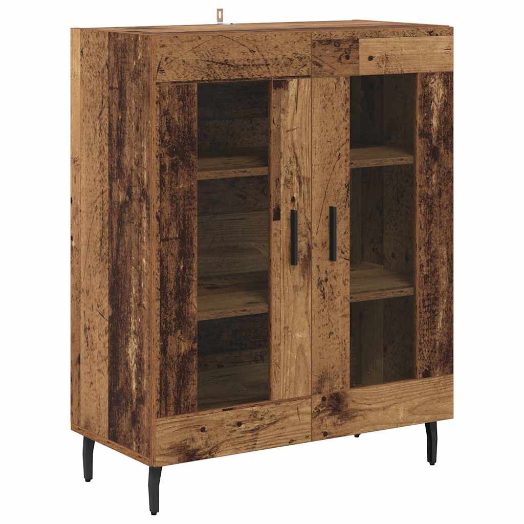 Sideboard Reclaimed Wood 69.5 x 34 x 90 cm Wood Based Panel