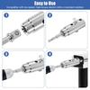 1/2-inch Socket Trailer Jack Drill Adapter Stainless Steel Socket Adapter Bit  Trailer Accessories