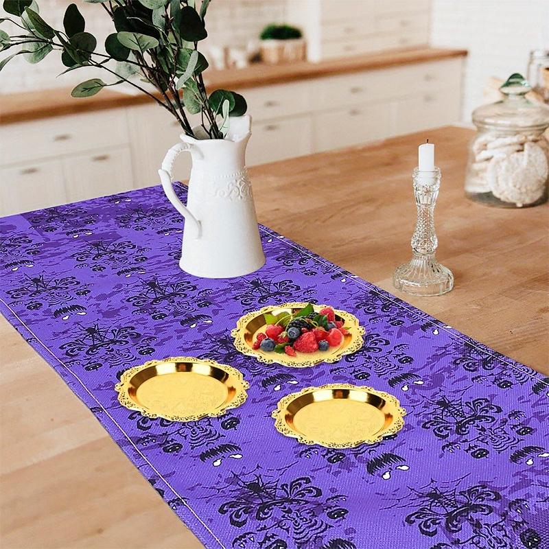 4palcové embosované květinové designové luxusní podložky pod šálky na čaj dárek žáruvzdorné podložky párty stolní nádobí sváteční dekorace zlatá/stříbrná