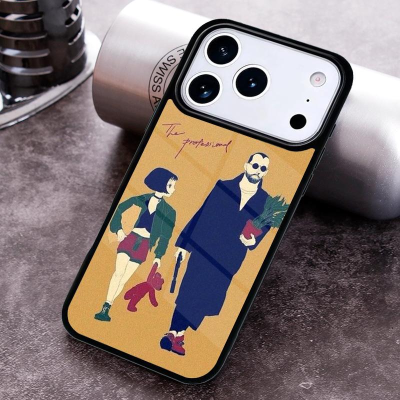 Leon The Professional soft Phone Case for iPhone 17 16 15 Pro Max Air 14 13 12 11 Plus Shockproof Capa Cover