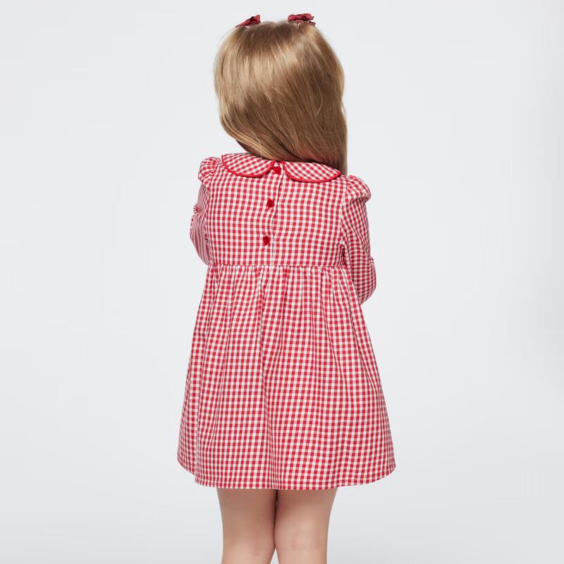PawinPaw Girls' Cartoon Bear Shirt Dress