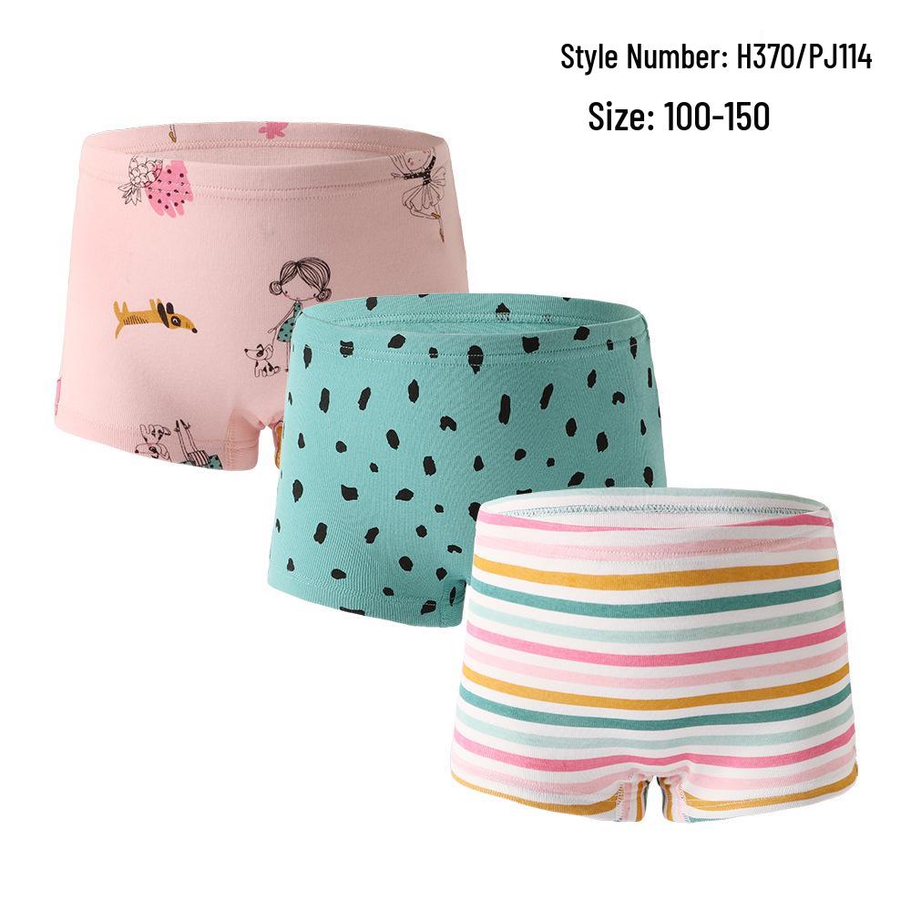 Jentenes Boxershorts i 100 % Bomull - Undertøy for Småbarn og Babyer