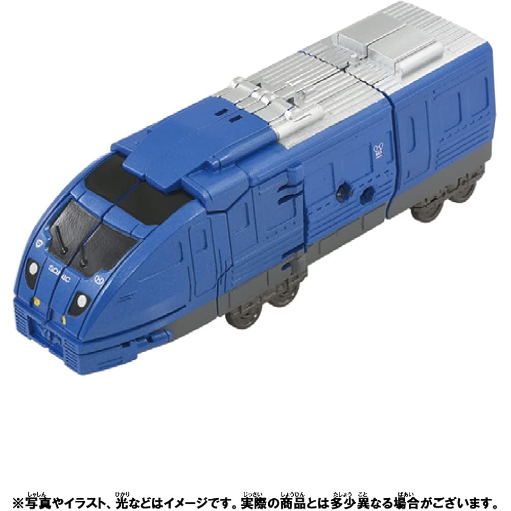Takara Tomy Shinkalion Z Zairainer 883 Sonic Transforming Robot Toy with Sound and Light Features